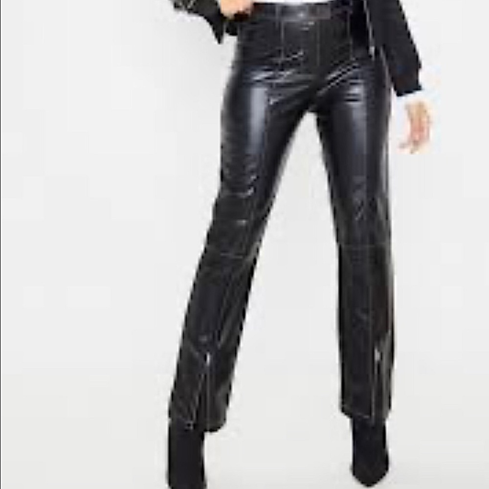 PRETTY LITTLE THING Faux Leather Pants